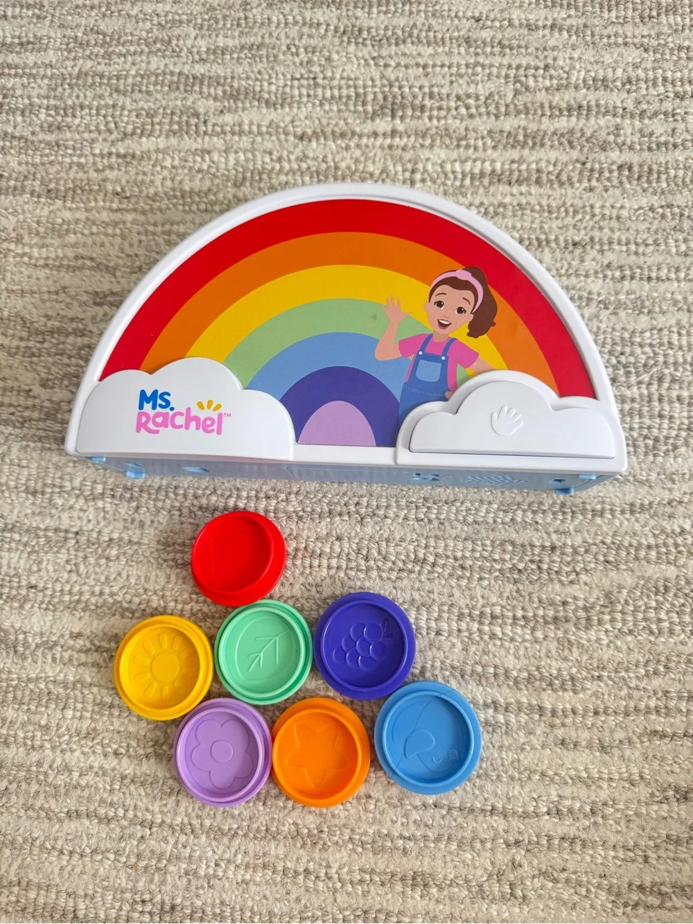 Ms. Rachel Rainbow Color Sorting Toy